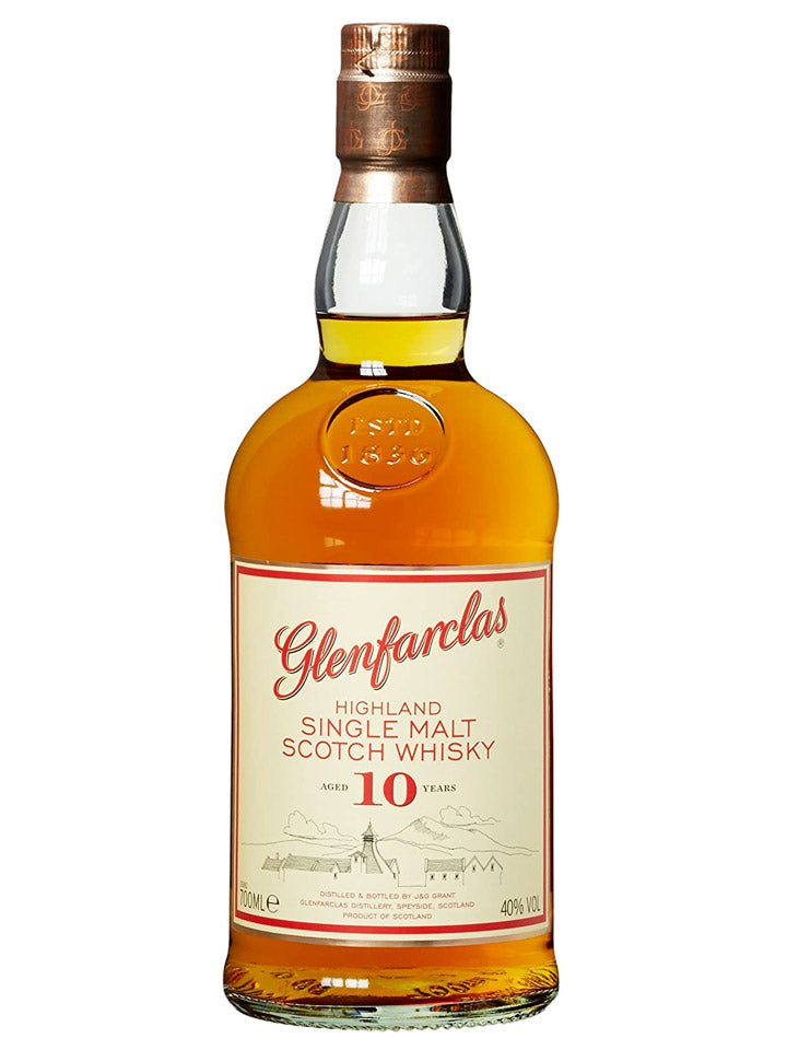 Glenfarclas 10 Year Old Single Malt Scotch Whisky 700mL