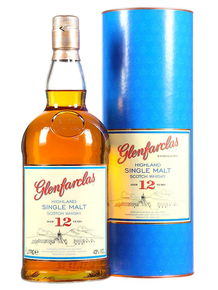 Glenfarclas 12 Year Old Single Malt Scotch Whisky 1L