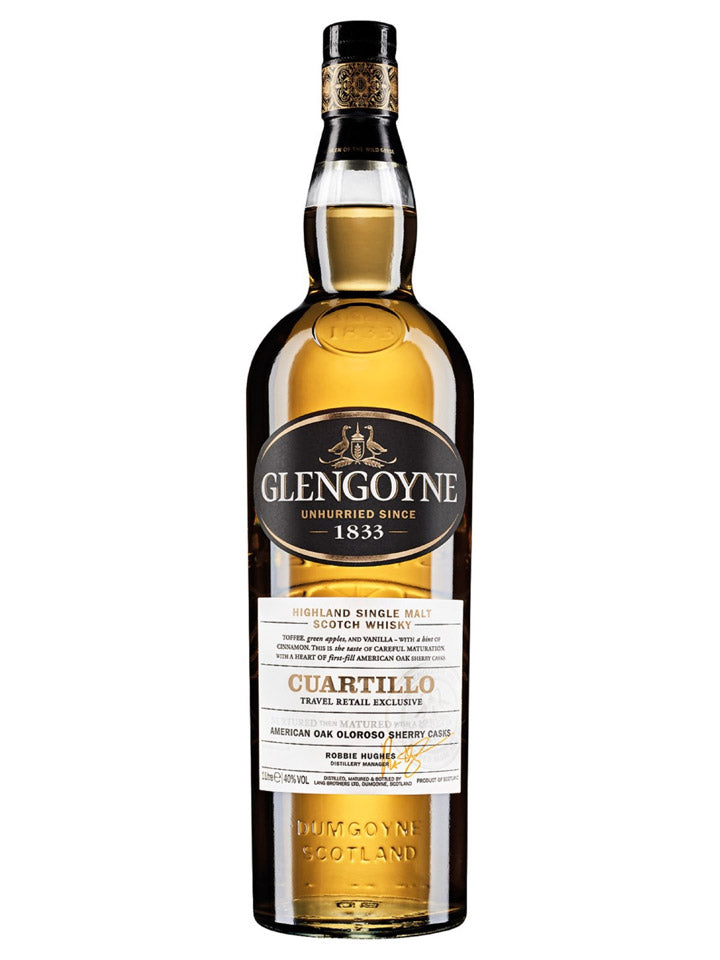 Glengoyne Cuartillo Highland Single Malt Scotch Whisky 1L