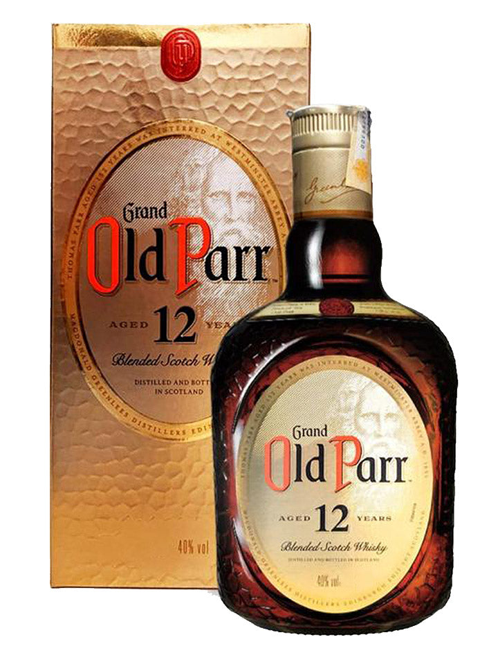 Grand Old Parr 12 Year Old Blended Scotch Whisky 750mL