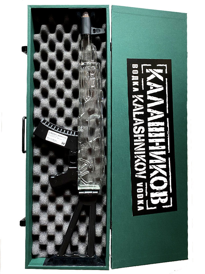 KALASHNIKOV VODKA AK-47ボトルセット 未開封　現在非売品 カラシニコフウォッカ Kalashnikov Vodka - メルカリ