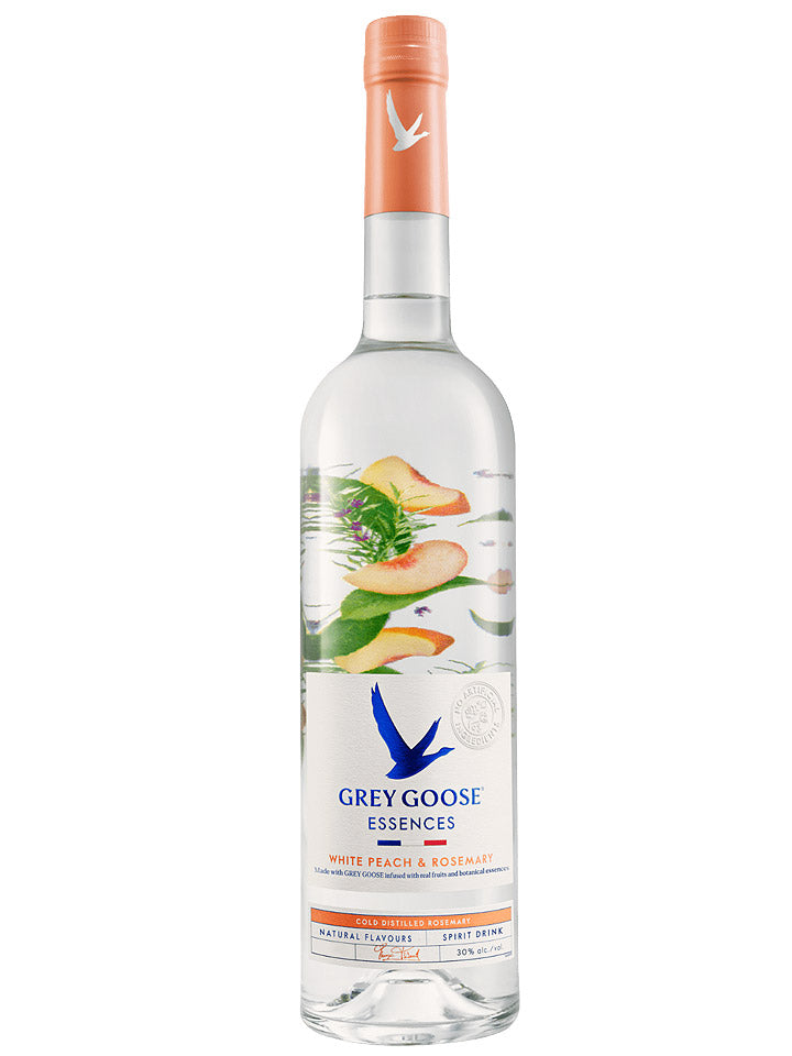 Grey Goose Essences White Peach & Rosemary Flavoured Premium French Vodka 700mL