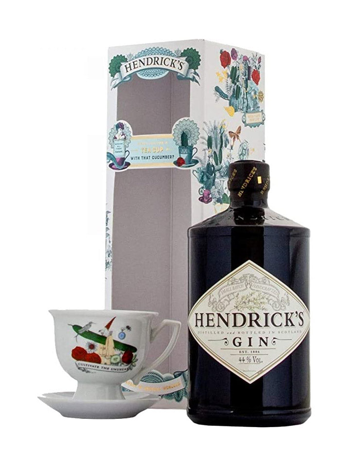Hendrick's Gin 44% Import Strength Unusual Garden Tea Party Gift