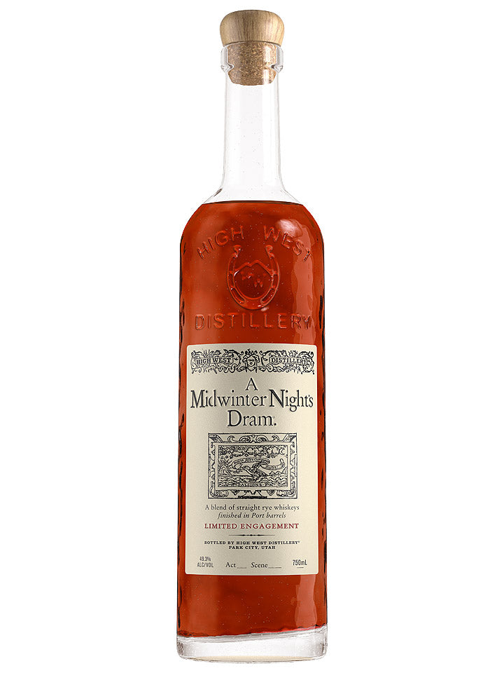 High West A Midwinter Nights Dram Act 12 Scene 01 Blended Rye Whiskey ...
