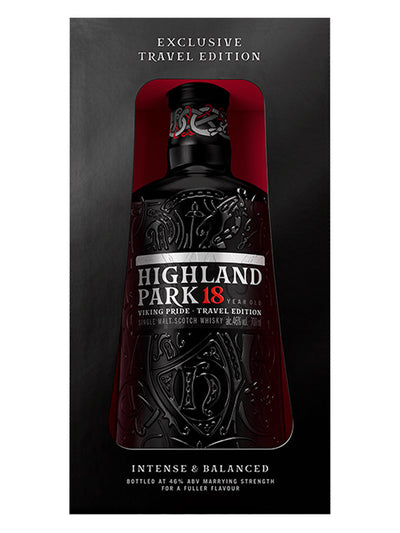 Highland Park 18 Year Old Viking Pride (Travel Edition) Single Malt Scotch Whisky 700mL