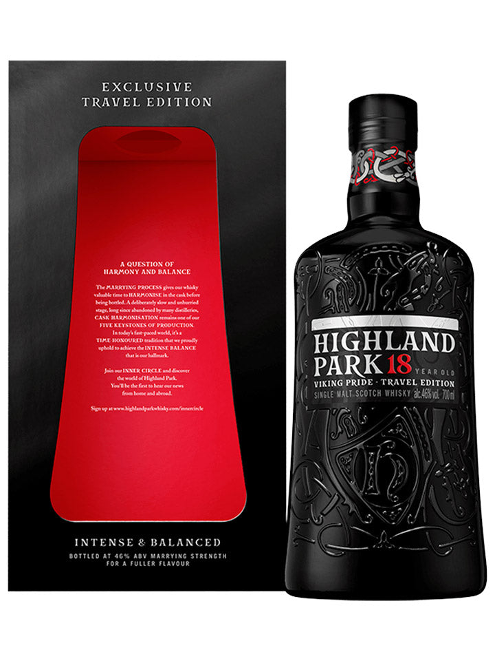 Highland Park 18 Year Old Viking Pride (Travel Edition) Single Malt Scotch Whisky 700mL