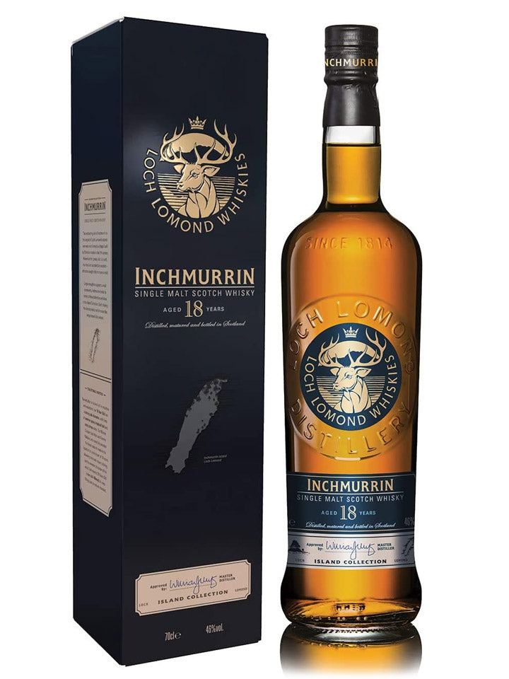 Inchmurrin 18 Year Old Highland Single Malt Scotch Whisky 700mL