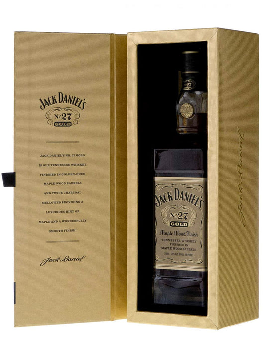 Jack Daniel's No. 27 Gold Maple Wood Finish Tennessee Whiskey