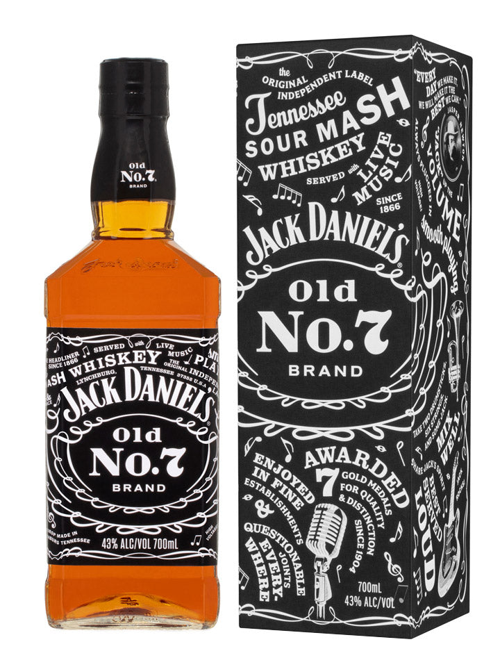 Jack Daniel's Paula Scher Music Limited Edition Tennessee Whiskey 700mL