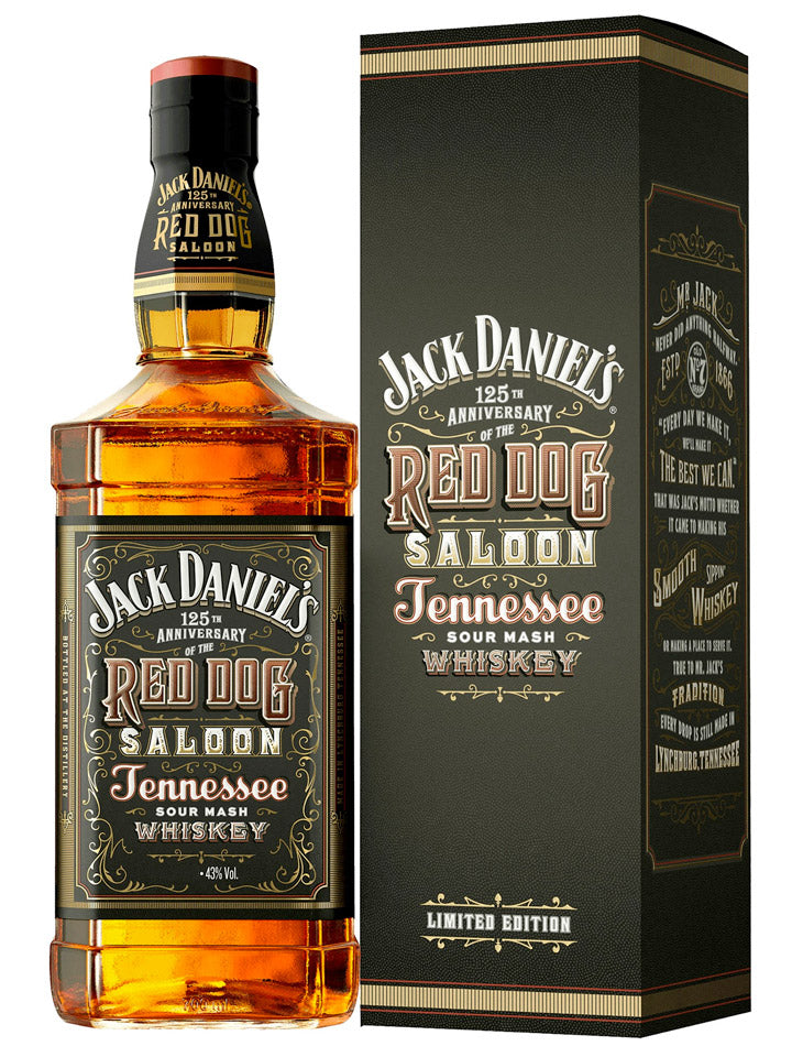 Jack Daniel's Red Dog Saloon With Gift Box Limited Edition Tennessee Whiskey 750mL