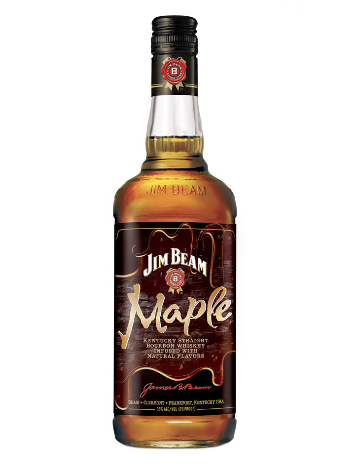 Jim Beam Kentucky Straight Maple Infused Bourbon Liqueur Whiskey 700mL