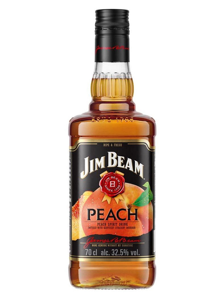 Jim Beam Kentucky Straight Peach Infused Bourbon Liqueur Whiskey 700mL