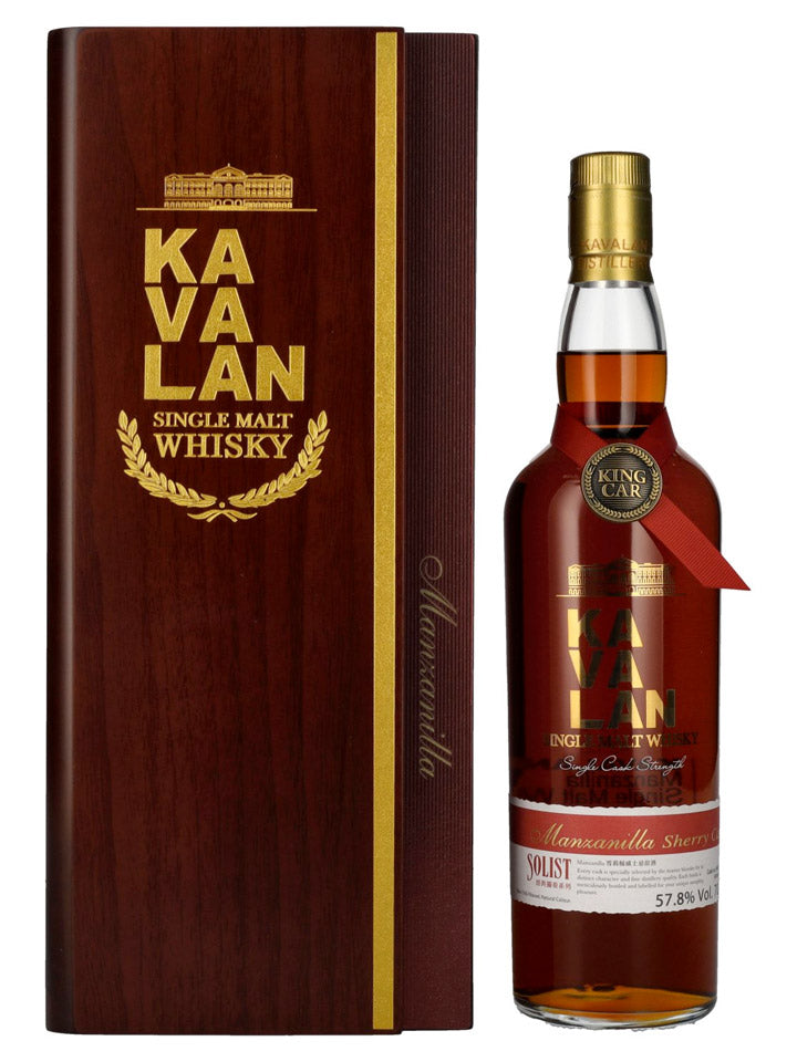 Kavalan Solist Manzanilla Sherry Cask Strength Single Malt Taiwanese Whisky 700mL