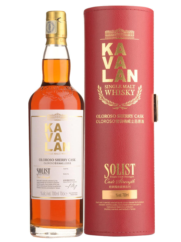 Kavalan Solist Oloroso Sherry Cask Strength Single Malt Taiwanese Whisky 700mL