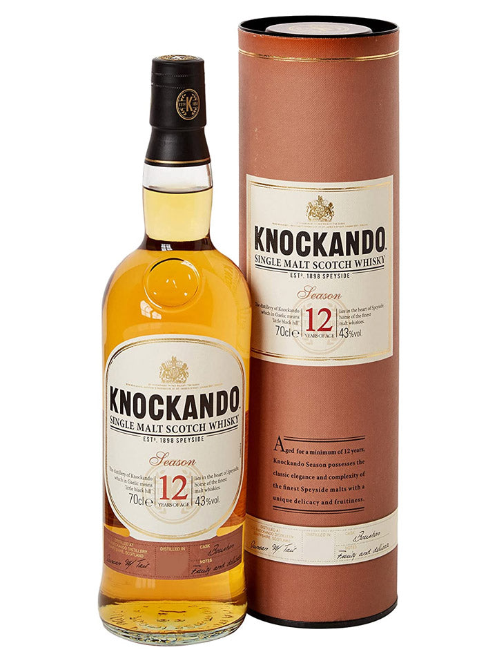 Knockando 12 Year Old Speyside Single Malt Scotch Whisky 700mL