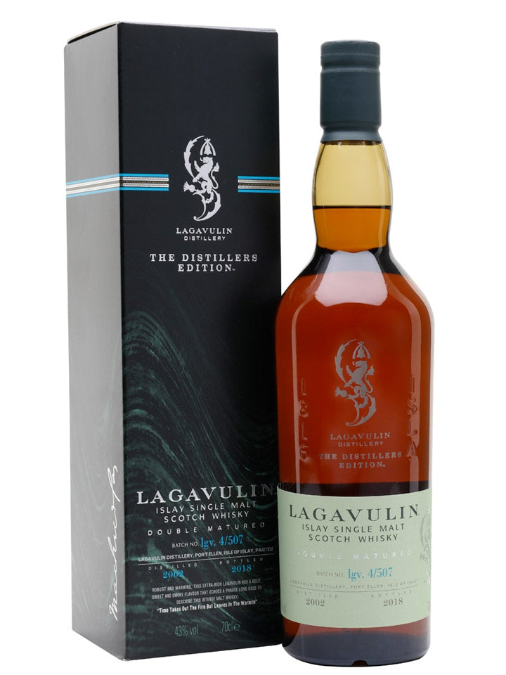 Lagavulin Distillers Edition 2002 Islay Single Malt Scotch Whisky 700mL
