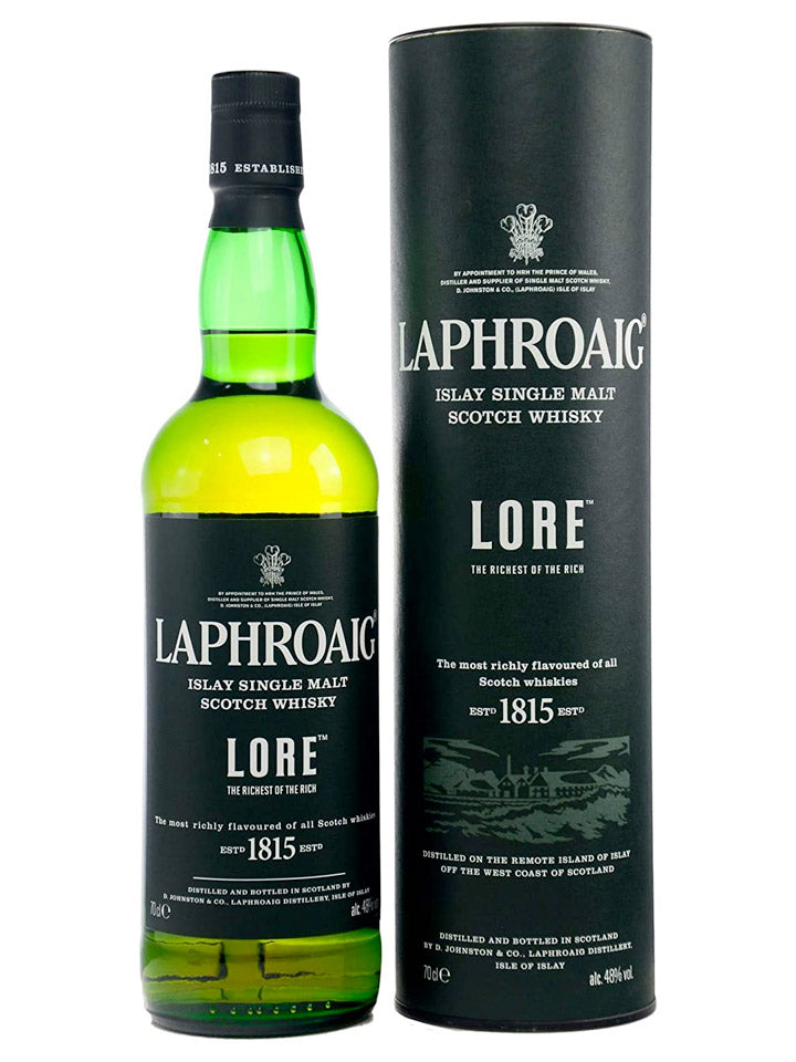 Laphroaig Lore Islay Single Malt Scotch Whisky 700mL