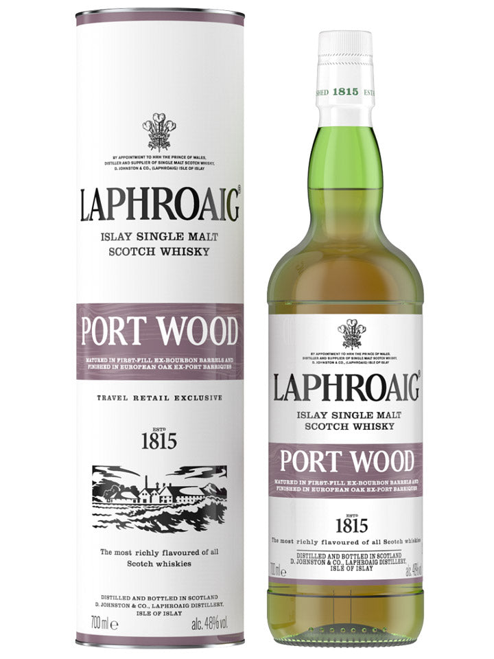 Laphroaig Port Wood Islay Single Malt Scotch Whisky 700mL