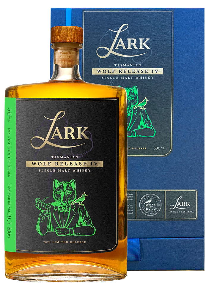 Lark Wolf Release IV Single Malt Australian Whisky 500mL – The Drink ...