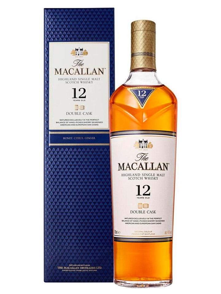 The Macallan 12 Year Old Double Cask Single Malt Scotch Whisky 700mL