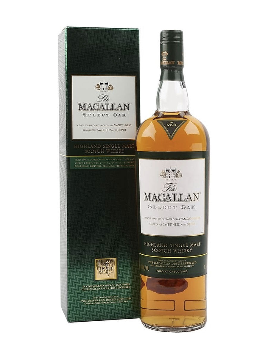 The Macallan 1824 Collection Select Oak Single Malt Scotch Whisky 1L