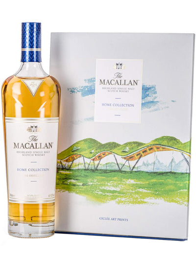 The Macallan Home Collection 'The Distillery' First Edition With Giclee Art Prints Limited Edition Single Malt Scotch Whisky 700mL