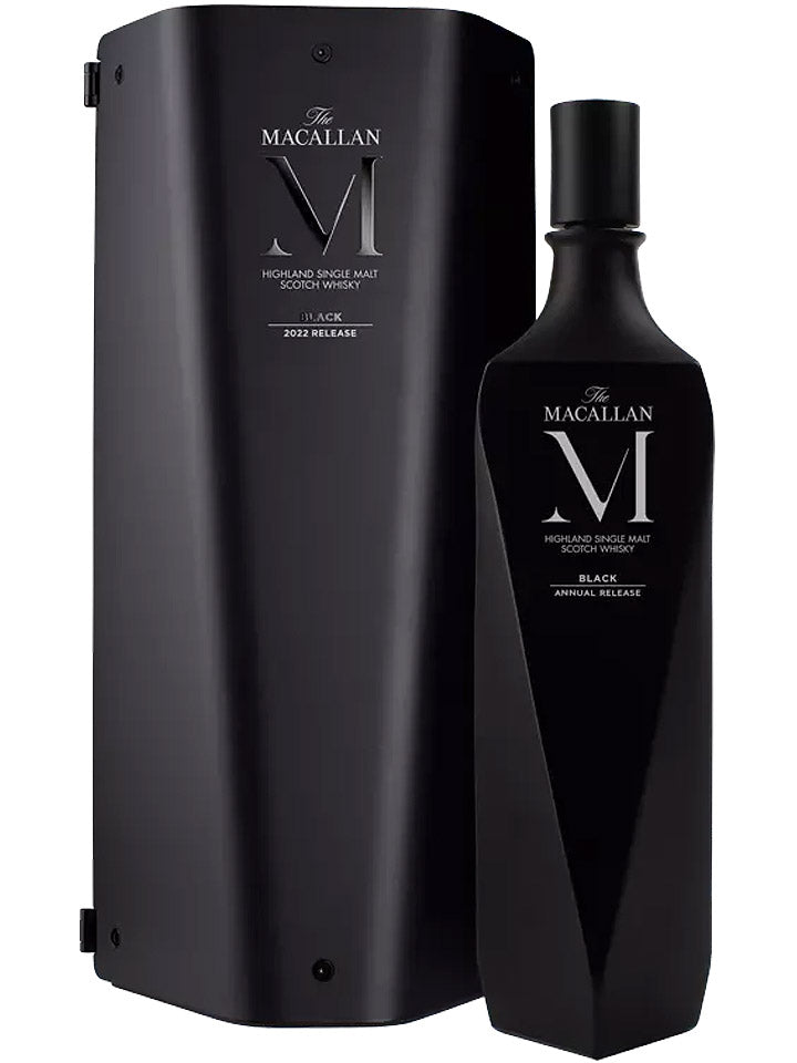 The Macallan M Black Decanter 2022 Single Malt Scotch Whisky 700mL