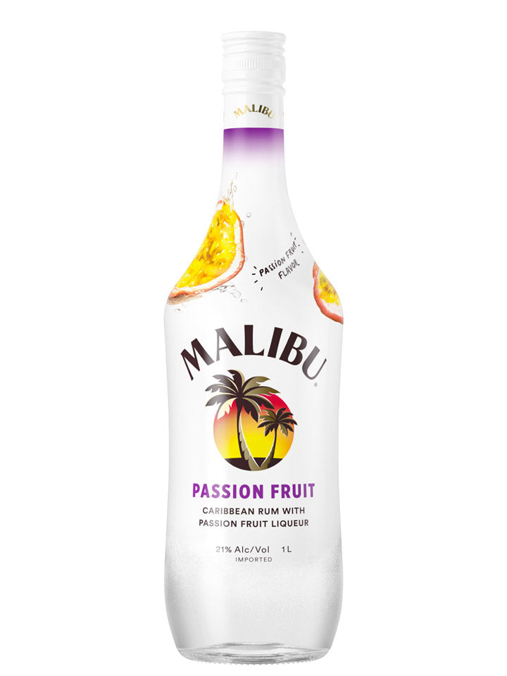 Malibu Caribbean Rum with Passion Fruit Liqueur 1L