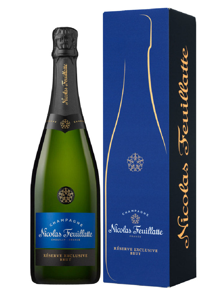 Nicolas Feuillatte Reserve Exclusive Brut NV With Gift Box 750mL