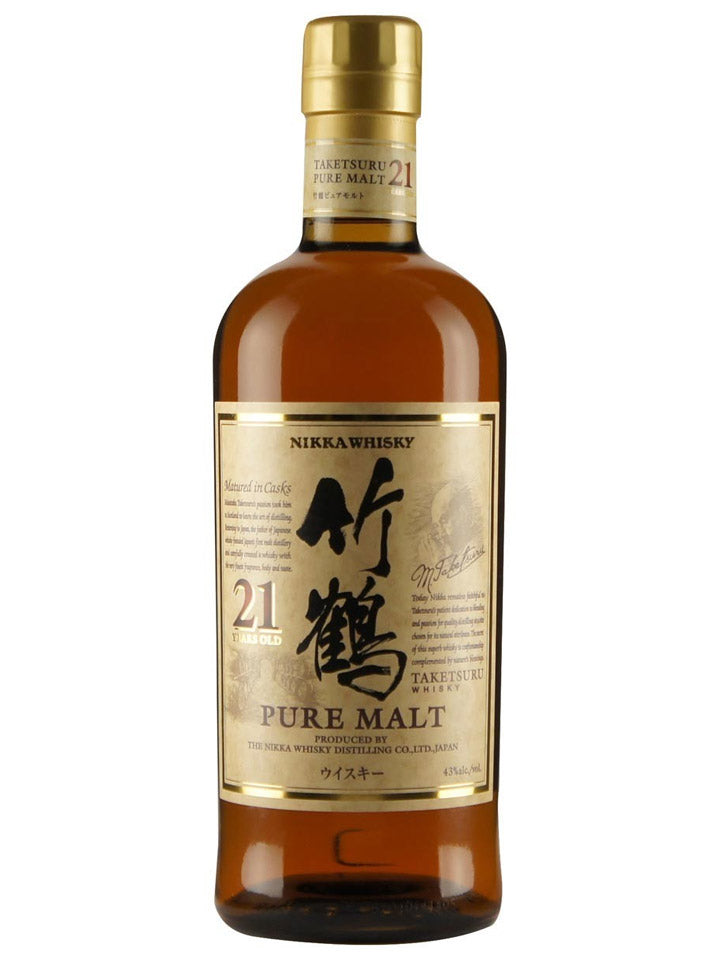 Nikka Taketsuru 21 Year Old Pure Malt Blended Japanese Whisky 700mL