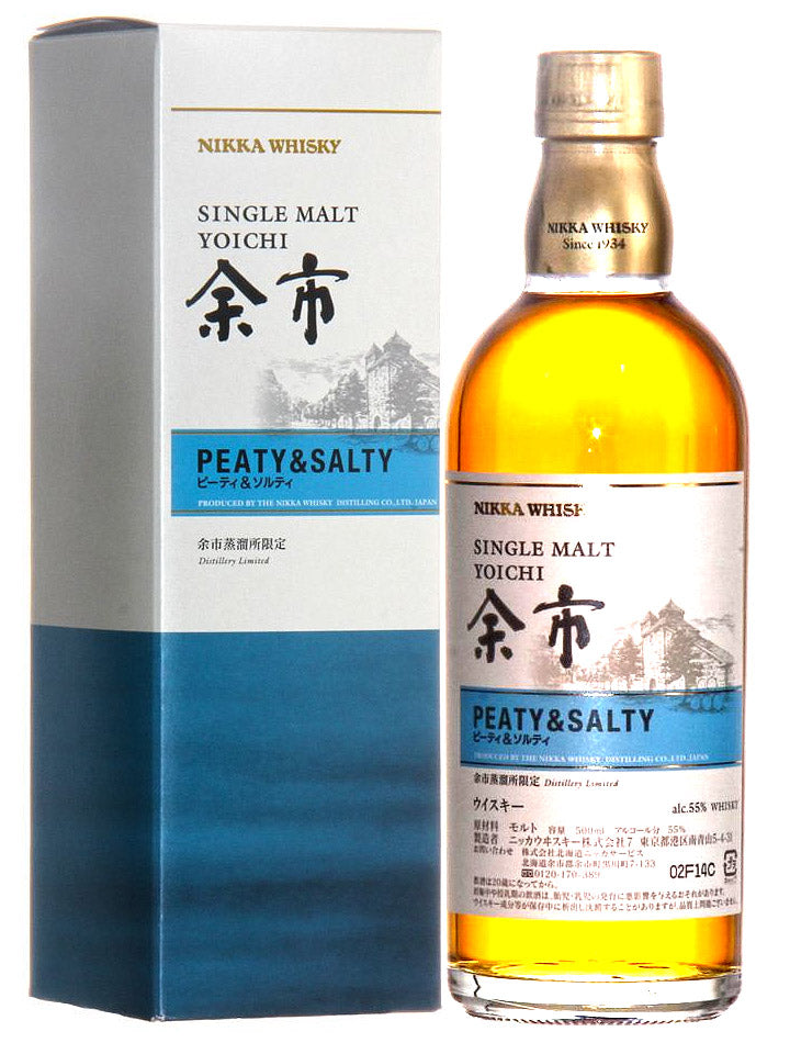 Nikka Yoichi Peaty & Salty Distillery Limited Single Malt Japanese Whisky 500mL