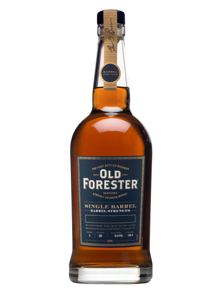 Old Forester Single Barrel Barrel Strength Kentucky Straight Bourbon Whisky 750mL