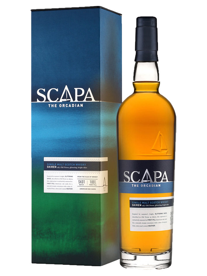 Scapa The Orcadian Skiren Single Malt Scotch Whisky 700mL