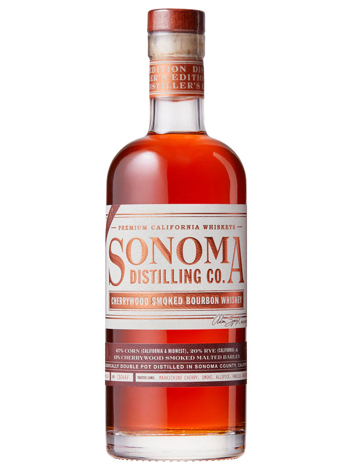 Sonoma Cherrywood Smoked Straight Bourbon Whiskey 700mL