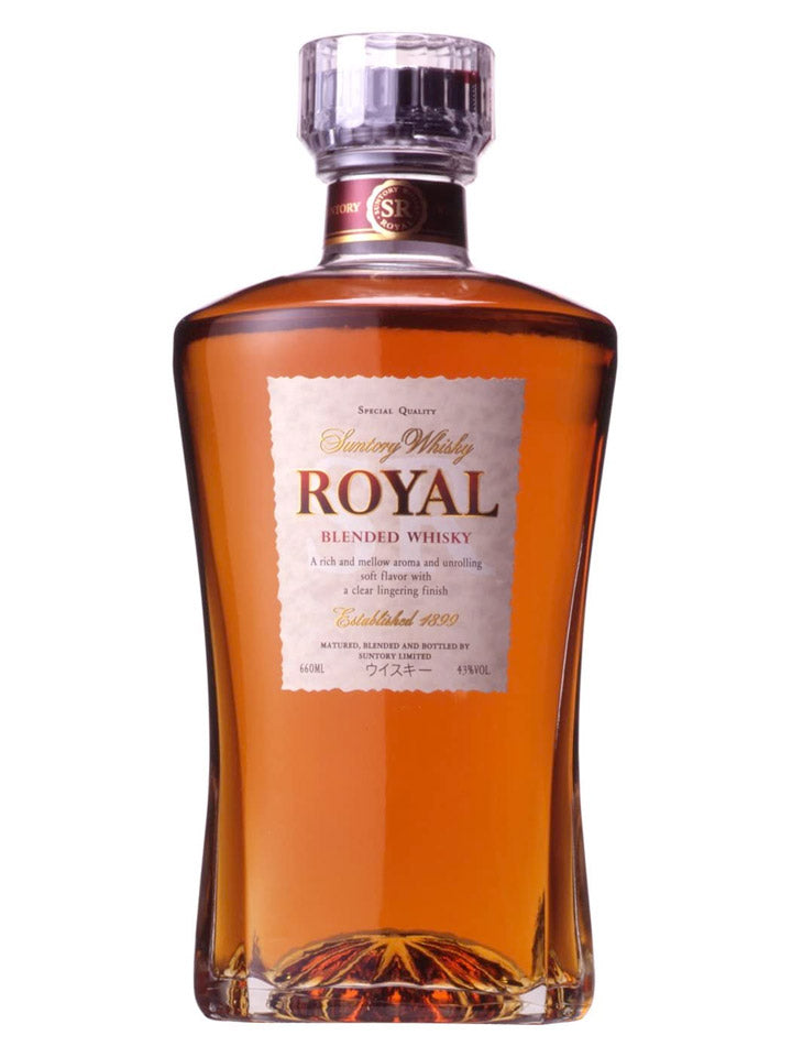 Suntory Royal Slim Decanter Blended Japanese Whisky 660mL