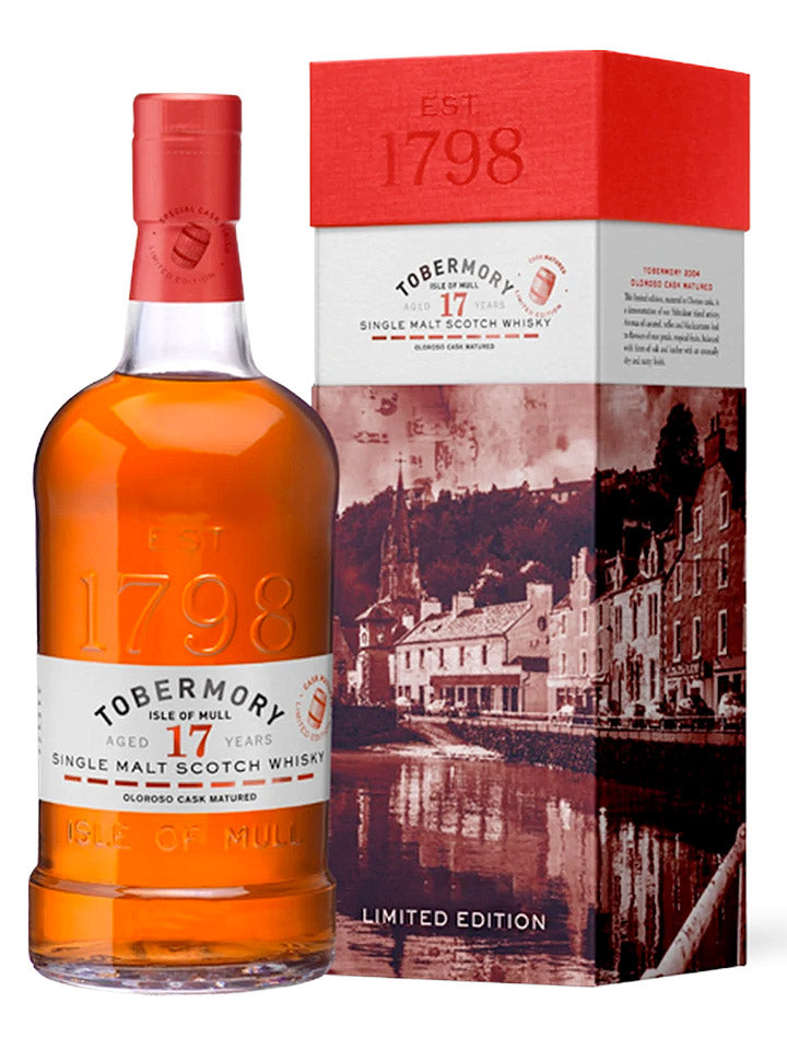 Tobermory 2004 17 Year Old Oloroso Cask Single Malt Scotch Whisky 700mL