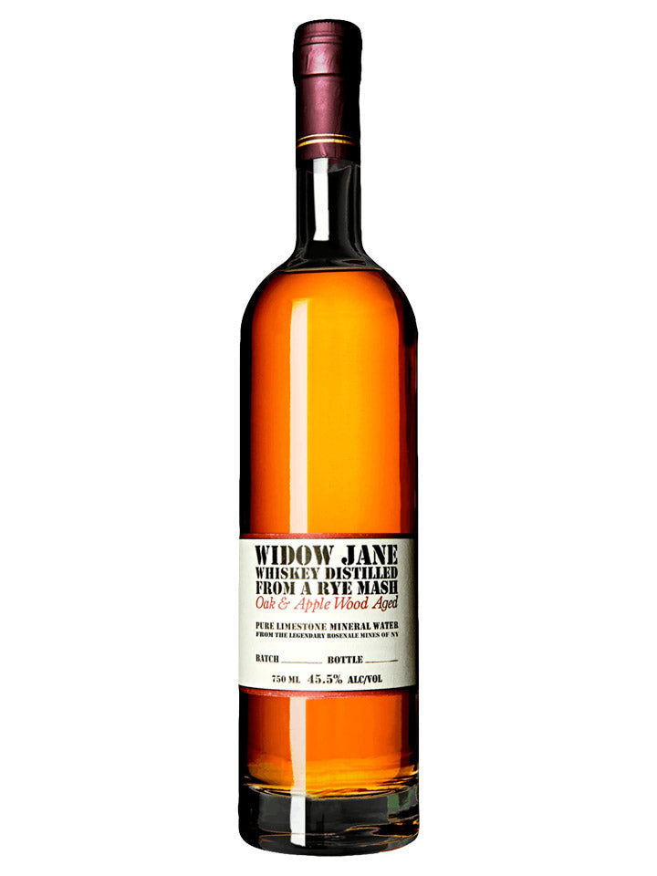 Widow Jane Oak & Apple Wood Aged Rye Mash Whiskey 750mL